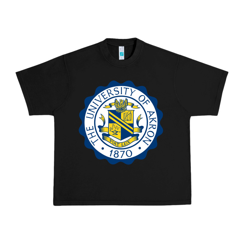 University Of Akron Urban Heavy Tee by linhVisuals | Teevron