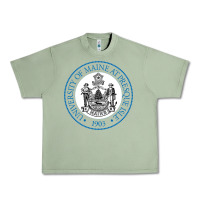 Oil Green University Of Maine At Presque Isle Urban Heavy Tee - linhVisuals