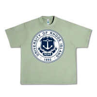 Oil Green University Of Rhode Island Urban Heavy Tee - linhVisuals
