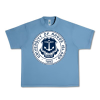 Pebble Blue University Of Rhode Island Urban Heavy Tee - linhVisuals