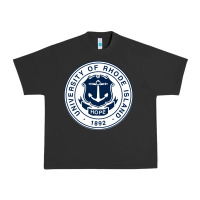 Pigment Black University Of Rhode Island Urban Heavy Tee - linhVisuals