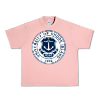Salmon University Of Rhode Island Urban Heavy Tee - linhVisuals