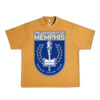Peanut Butter University Of Memphis Urban Heavy Tee - linhVisuals