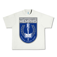 Pistachio University Of Memphis Urban Heavy Tee - linhVisuals