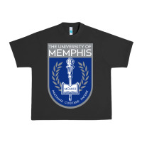 Pigment Black University Of Memphis Urban Heavy Tee - linhVisuals