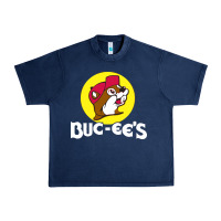 Navy bucc ee's tshirt Urban Heavy Tee - linhVisuals