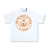 White University Of Texas At Austin Urban Heavy Tee - linhVisuals