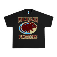 Black The Panthers Urban Heavy Tee - linhVisuals