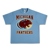Pebble Blue The Panthers Urban Heavy Tee - linhVisuals