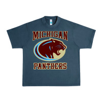 Midnight Navy The Panthers Urban Heavy Tee - linhVisuals