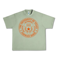 Oil Green Ut Permian Basin Urban Heavy Tee - linhVisuals