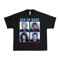 Black vintage Ace Of The Base Urban Heavy Tee - linhVisuals