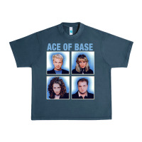 Midnight Navy vintage Ace Of The Base Urban Heavy Tee - linhVisuals
