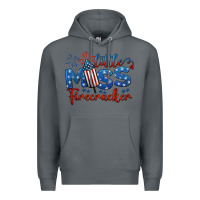 Rock little miss firecracker 4th of july Premium Hoodie - BarkalooDesign