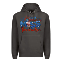Smoke little miss firecracker 4th of july Premium Hoodie - BarkalooDesign