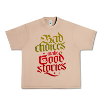 Burro bad choices make good stories Urban Heavy Tee - linhVisuals