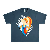 Midnight Navy lola bunny gril Urban Heavy Tee - linhVisuals