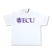 White East Carolina University Urban Heavy Tee - linhVisuals