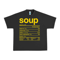 Pigment Black soup nutrition facts funny thanksgiving christmas food Urban Heavy Tee - linhVisuals