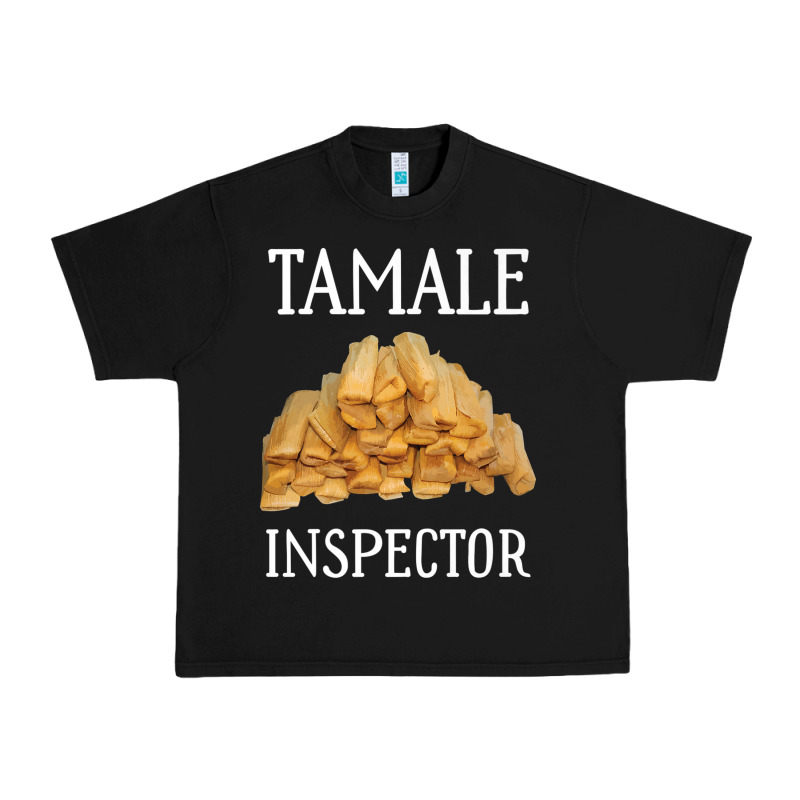 Tamale Inspector Mexican Holiday Christmas Food Urban Heavy Tee by linhVisuals | Teevron