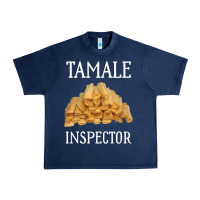 Navy tamale inspector mexican holiday christmas food Urban Heavy Tee - linhVisuals