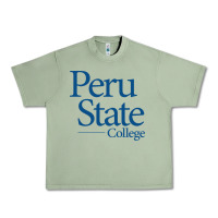 Peru State College Wordmark Urban Heavy Tee | Teevron