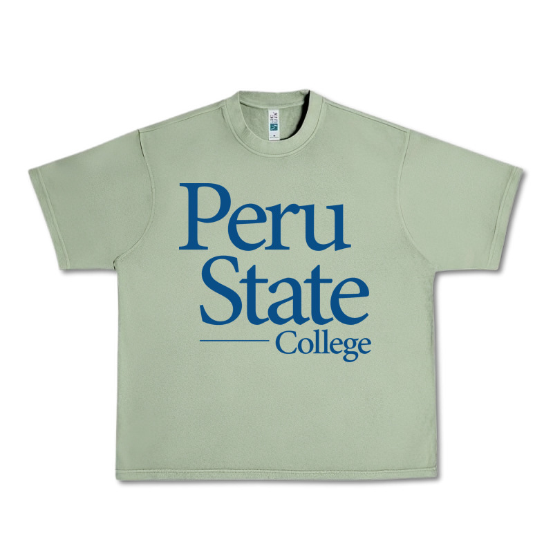 Peru State College Wordmark Urban Heavy Tee by linhVisuals | Teevron