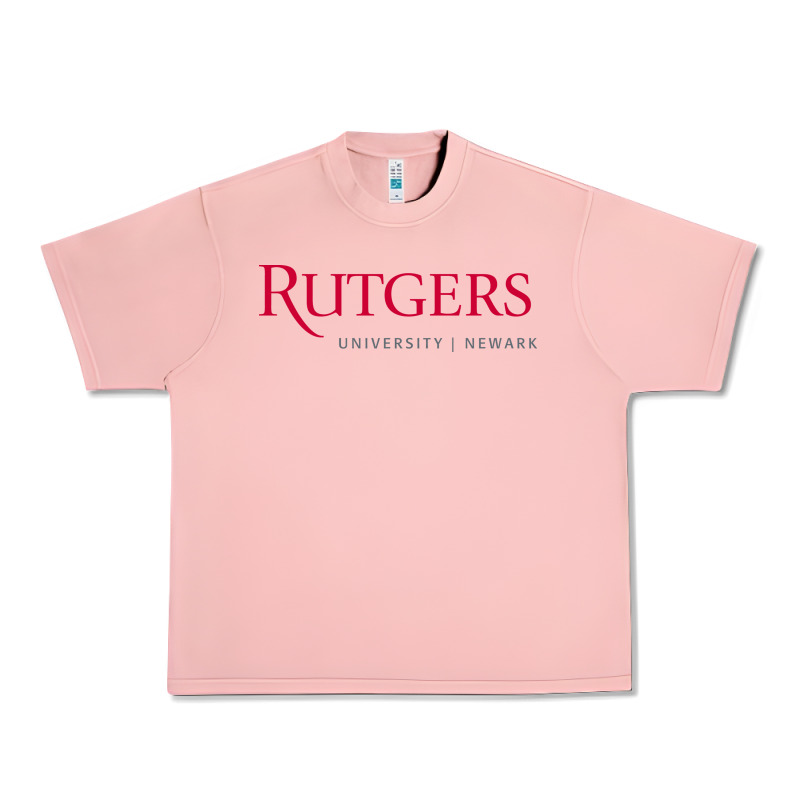 Rutgers University Newark Logotype Urban Heavy Tee by linhVisuals | Teevron