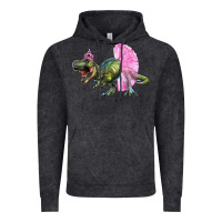 Vintage Black balerina t rex dinosaur with tutu Vintage Hoodie - Artiststas