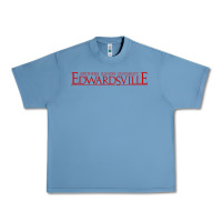 Pebble Blue Siue Wordmark Urban Heavy Tee - linhVisuals
