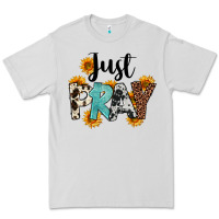 Dove Grey Just Pray Premium Tee - FaDigitalArtStudio