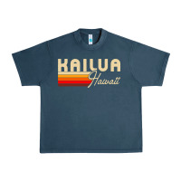 Midnight Navy kailua hawaii Urban Heavy Tee - linhVisuals