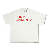 Suny Oneonta Wordmark Urban Heavy Tee | Teevron