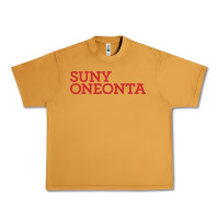 Peanut Butter Suny Oneonta Wordmark Urban Heavy Tee - linhVisuals