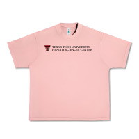 Salmon Texas Tech University Health Sciences Center Wordmark Urban Heavy Tee - linhVisuals
