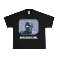Black klaatu barada nikto Urban Heavy Tee - linhVisuals