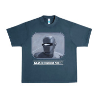 Midnight Navy klaatu barada nikto Urban Heavy Tee - linhVisuals