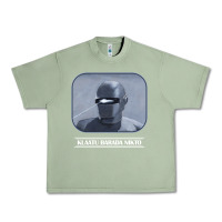 Oil Green klaatu barada nikto Urban Heavy Tee - linhVisuals