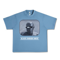 Pebble Blue klaatu barada nikto Urban Heavy Tee - linhVisuals