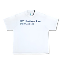 White Uc Hastings Wordmark 2019 Urban Heavy Tee - linhVisuals