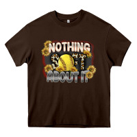 Chocolate Brown Nothing Soft About It Heavy Core Tee - FaDigitalArtStudio