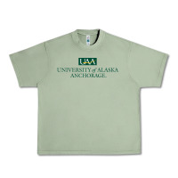 Oil Green University Of Alaska Anchorage Urban Heavy Tee - linhVisuals