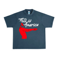 Midnight Navy this is america meme Urban Heavy Tee - linhVisuals