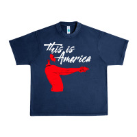 Navy this is america meme Urban Heavy Tee - linhVisuals