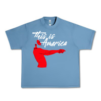 Pebble Blue this is america meme Urban Heavy Tee - linhVisuals