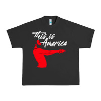 Pigment Black this is america meme Urban Heavy Tee - linhVisuals