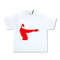 White this is america meme Urban Heavy Tee - linhVisuals
