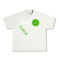 Pistachio love pickleball women Urban Heavy Tee - linhVisuals