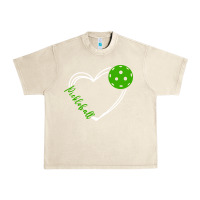 Sandshell love pickleball women Urban Heavy Tee - linhVisuals