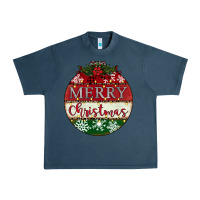 Midnight Navy merry christmas Urban Heavy Tee - CowhideDigitalArt